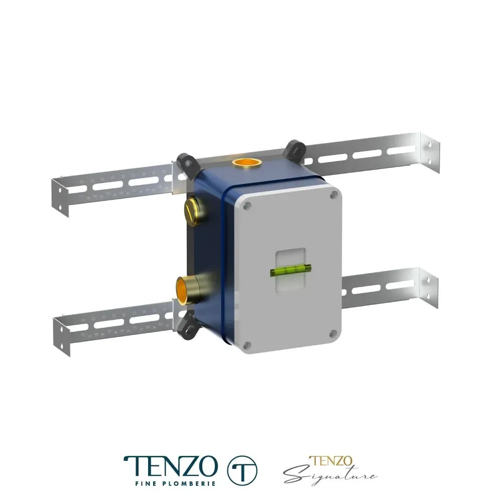 Pex Rough In Box Tenzo | Universal T-box rough-in PEX connections